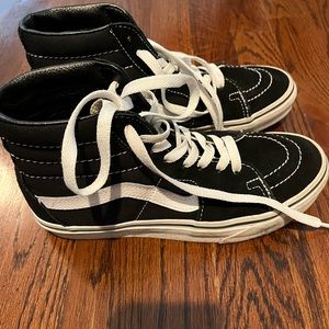 High black Vans